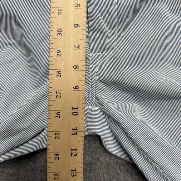 Polo Ralph Lauren Chino Pants Men's 38 X 30 Blue/White Pinstripe Slim Fit Cotton - Picture 7 of 8